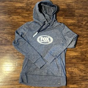 Fox sports blue/grey New Era hoodie